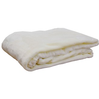 Κουβέρτα Βελουτέ Κούνιας 110x140 Anna Riska 1 Ivory